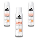 Adidas Power Booster dámsky antiperspirant v spreji Multipack 3 x 150ml