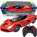 RC AUTO S DIAĽKOVÝM OVLÁDANÍM LED SVETLÁ 1:18 ŠPORT