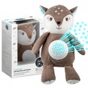 CANPOL CUDDLE TOY DEER PROJECTOR hudobný box 3v1