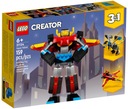 Kocky LEGO Creator 31124 Super Robot 3v1 Transformers DRAGON Jet 159