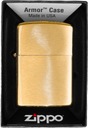 ZIPPO MOSADZNÉ BRUSHED ARMOR ŤAŽKÝ ZAPAĽOVAČ 60000850