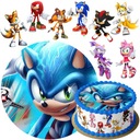 SET TORTY SONIC X CAKE + POSTAVIČKY 8 ks