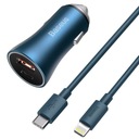 BASEUS NABÍJAČKA DO AUTO + USB C IPHONE KÁBLE