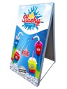 Stojan na zásteru GRANITA slush ICE KALINKA 100x50cm