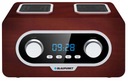 PRENOSNÉ BATÉRIOVÉ RÁDIO FM HODINY BLAUPUNKT PP5.2BR FM PLL SD/USB/AUX