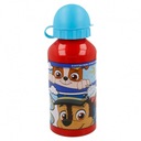 Detská fľaša na vodu Paw Patrol 400ml hliníková