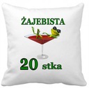 Żajebista 20. vankúšový darček