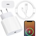 RÝCHLA NABÍJAČKA USB-C + 1M KÁBEL PRE IPHONE IPAD