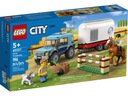 LEGO City 60327 Auto, príves na kone