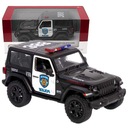 2018 JEEP WRANGLER POLÍCIA 1:34 HRAČKA PRE DETI