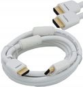 Kábel VITALCO, zástrčka HDMI 1.4, biely 4K, 10m