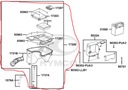 KRYT VZDUCHOVÉHO FILTRA KYMCO CK 1 125cc OEM!