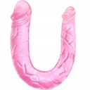 OBROVSKÝ UMELÝ PENIS DVOJITÝ DILDO 30 cm SEX