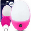 Nočná LED lampa Heckermann 58 Pink