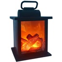 LED KRBY pohyblivý FLAME na batérie 19 cm S