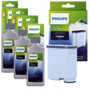 3x odstraňovač vodného kameňa PHILIPS lattego + filter AquaClean