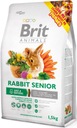 Brit Animals Kompletné suché krmivo pre seniorov pre králiky 1,5 kg