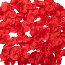 LISTY ČERVENÝCH RUŽÍ NA SVADOBNÉ SVADOBNÉ UMELÉ VALENTÍNSKE KONFETY + ZADARMO