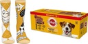 Pedigree DOG Mix of Flavors Mokré krmivo v omáčke pre psov 40x100g + ZDARMA