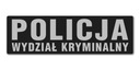 KRIMINÁLNE ODBOR POLICIE reflexný znak