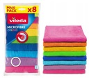 Utierky Vileda Colors Utierky z mikrovlákna 8 ks