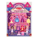 Melissa & Doug Opakovane použiteľné konvexné nálepky PRINCESS