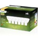 6x MR16 LED žiarovka 6W = 60W 580lm 3000K LUMILED