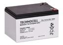 BATÉRIA AGM VRLA TECHNOCELL TCL12-12 12V 12AH TCL 12-12 TCL12AH