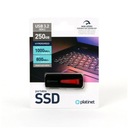 PLATINET Prenosný disk SSD 250 GB USB 3.2