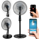 SILENT podlahový ventilátor 3v1 YOER Wi-Fi + diaľkové ovládanie