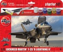 Štartovacia sada Airfix - Lockheed Martin F-35B Lightning II - Mierka: 1:72