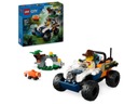 LEGO 60424 Štvorkolka Jungle Explorer City s červenou Pandou