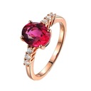 Dámsky prsteň Ruby, striebro S925