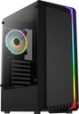 Púzdro AEROCOOL PGS BIONIC-G-BK-v2 RGB