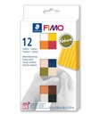 Plastové cesto Fimo Staedtler Natural 12 farieb