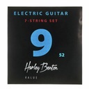 Struny pre elektrickú gitaru Harley Benton 9-52 7-strunové