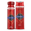 Set Old Spice Captain deodorant v spreji 150ml 48h + Gél 3v1 400ml