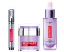 LOREAL Revitalift Filler set: krém na tvár, sérum, kyslé sérum. hyalurónová