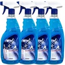 SADA 4 ROZMRAZOVAČOV OKIEN A ZRKADIEL ŁÓD ACTIVEDRIVE WINTER LIQUID 4x 750ml