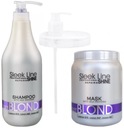 STAPiZ maska ​​1000 ml Sleek BLOND ViOLET + šampón 1 l