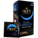 SKYN EXTRA LUBE nelatexové kondómy EXTRA MOISTURIZED 24 kusov