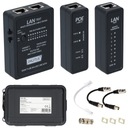 Tester káblov DIGITUS RJ45 BNC PoE LAN + PUZDRO