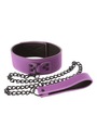 Viazanie-LUST BONDAGE COLLAR PURPLE