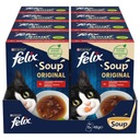 FELIX SOUP Wiejskie Smaki Krmivo pre mačky 48 vrecúšok x 48g