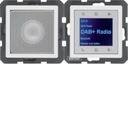 Q.1/Q.3 Rádio Touch DAB+ Bluetooth s reproduktorom 30806089 HAGER