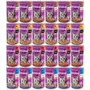 Whiskas Adult Mix príchutí v plechovke pre mačky 24x400g