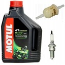 MOTUL OIL + Zapaľovacia sviečka + Filter Quad ATV MZ Bison 175/200