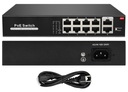 Switch PoE 8x PoE 10/100 Mpbs PoE+ / HiPoE 96W AI