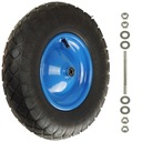 KOLESO Barrow wheel 4,80/4,00-8 4PR ČLENKOVÝ SUPER STRONG + AXLE FI 12MM