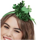 ZELENÁ ČELENKA SAINT PATRICK CLOVER mini ŠATY